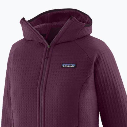 Kurtka softshell damska Patagonia R2 TechFace Hoody night plum