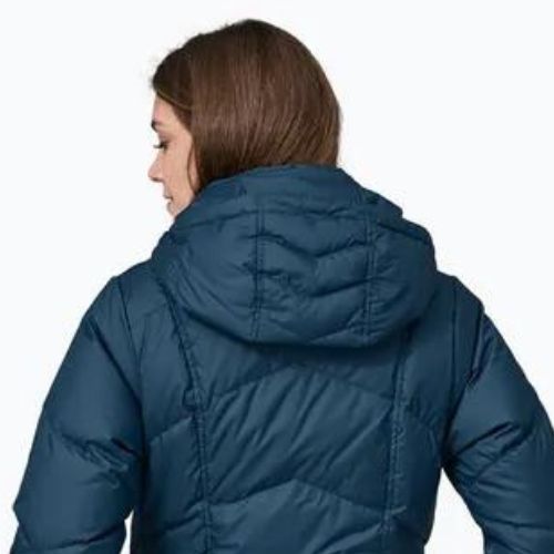 Płaszcz puchowy damski Patagonia Down With It Parka lagom blue
