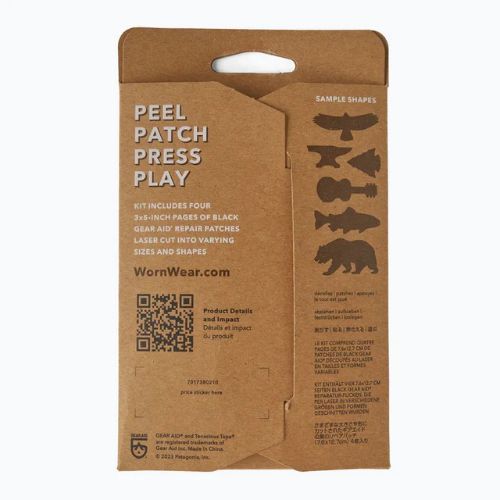 Zestaw naprawczy Patagonia Worn Wear Patch Kit black