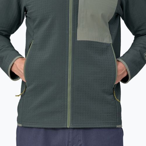 Kurtka softshell męska Patagonia R2 TechFace nouveau green