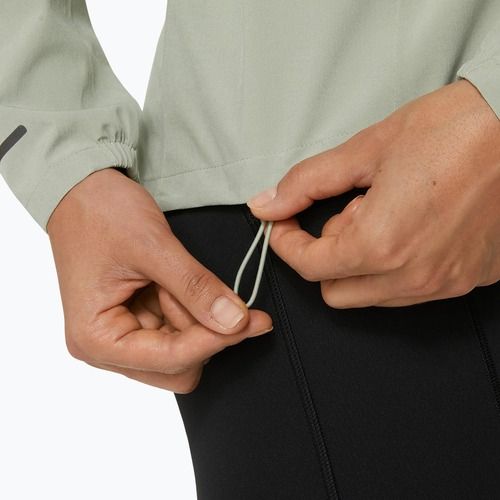 Kurtka do biegania damska ASICS Accelerate Waterproof 2.0 olive grey