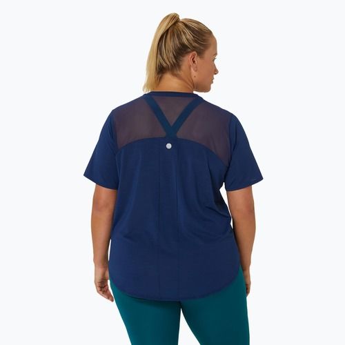 Koszulka do biegania damska ASICS Road Top blue expanse