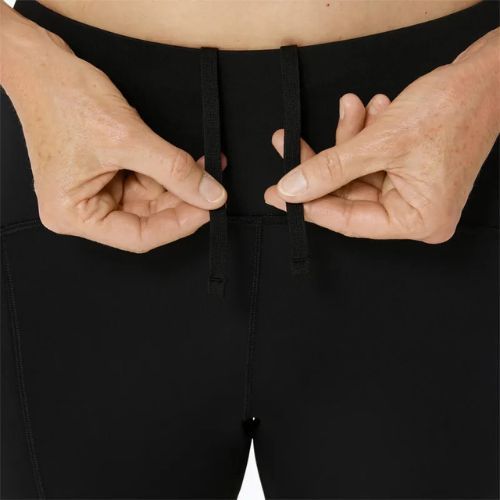 Legginsy do biegania damskie ASICS High Waist Capri performance black