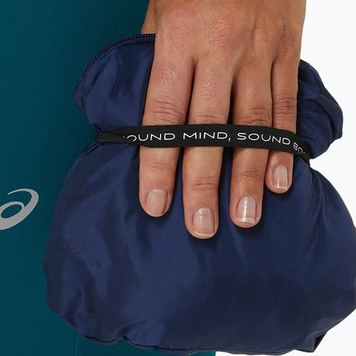 Kurtka do biegania damska ASICS Nagino Run Packable blue expanse