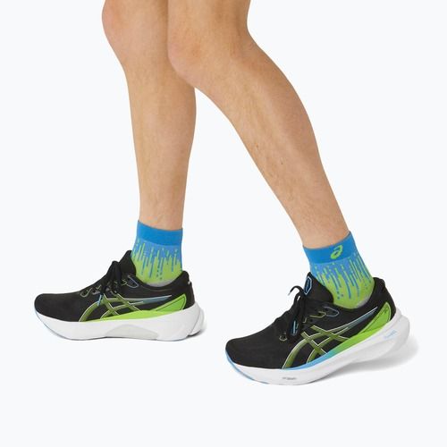 Skarpety ASICS Performance Run Quarter electric lime/waterscape