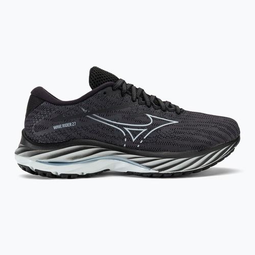 Buty do biegania damskie Mizuno Wave Rider 27 Width ebony/snowcrest/black