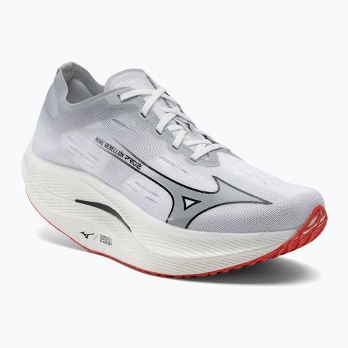 Buty do biegania męskie Mizuno Wave Rebellion Pro 2 white/harbor mist/cayenne