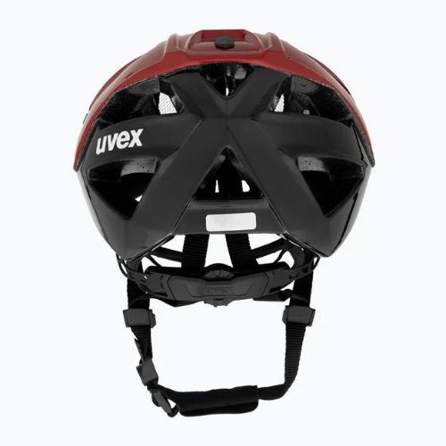 Kask rowerowy UVEX Quatro ruby red/black