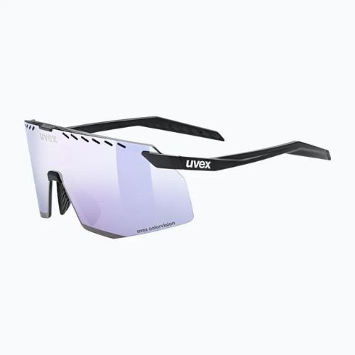 Okulary przeciwsłoneczne UVEX Pace Stage CV black matt/mirror pink