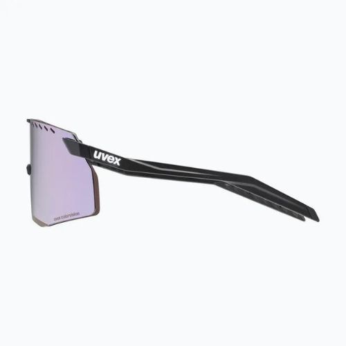 Okulary przeciwsłoneczne UVEX Pace Stage CV black matt/mirror pink