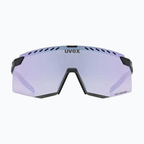 Okulary przeciwsłoneczne UVEX Pace Stage CV black matt/mirror pink