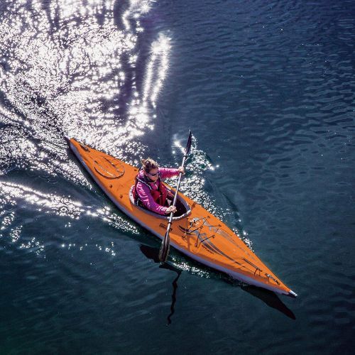 Kajak pompowany 1-osobowy Advanced Elements Air Fusion TM EVO 396 cm orange/grey