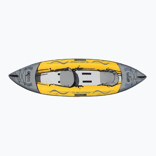 Kajak pompowany 2-osobowy Advanced Elements Island Voyager 2 yellow/grey