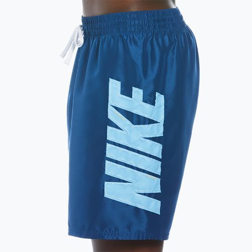 Szorty kąpielowe męskie Nike Big Block 7" Volley court blue