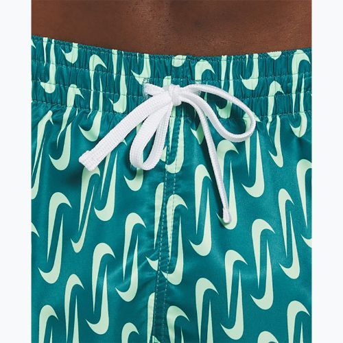 Szorty kąpielowe męskie Nike Swoosh Link 5" Volley bicoastal