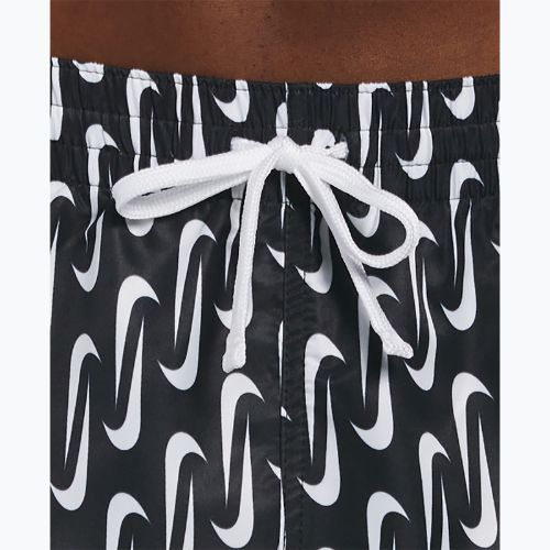 Szorty kąpielowe męskie Nike Swoosh Link 5" Volley black