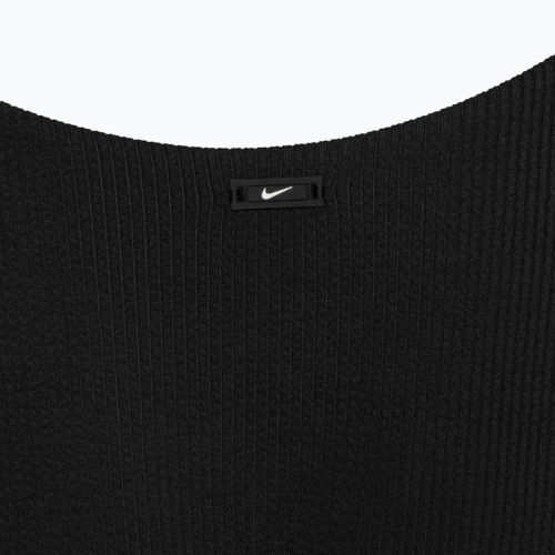 Strój pływacki jednoczęściowy Nike Elevated Essential Pucker Crossback black