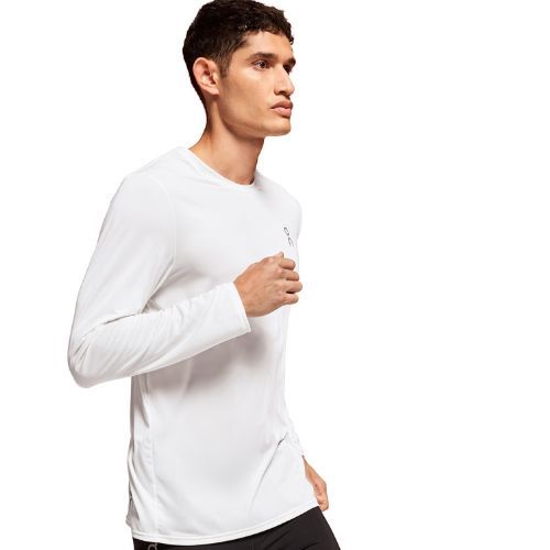 Longsleeve do biegania męski On Running Core Long-T undyed-white