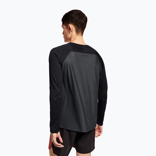 Longsleeve do biegania męski On Performance Long-T black/eclipse