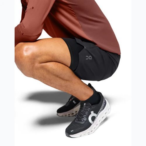 Spodenki do biegania męskie On Running Performance Hybrid black