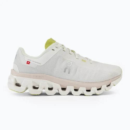 Buty do biegania damskie On Cloudflow 4 white/sand