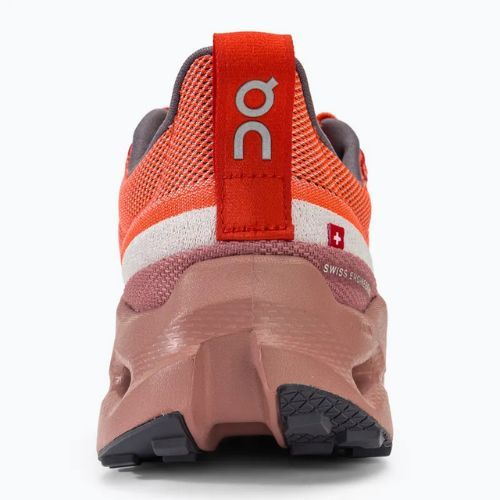 Buty do biegania damskie On Running Cloudsurfer Trail flame/dustrose