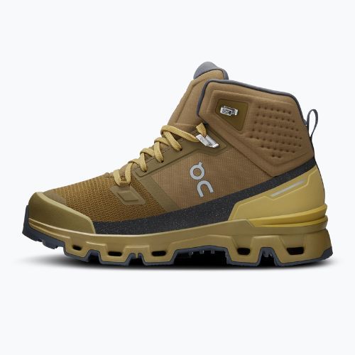 Buty turystyczne damskie On Running Cloudrock 2 Waterproof hunter/safari