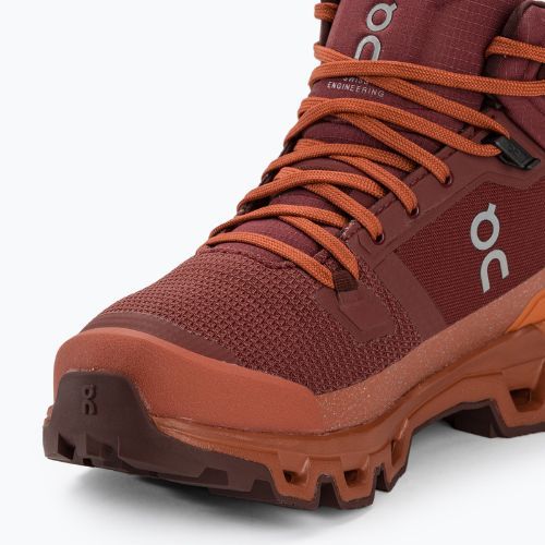 Buty turystyczne damskie On Running Cloudrock 2 Waterproof beet/auburn