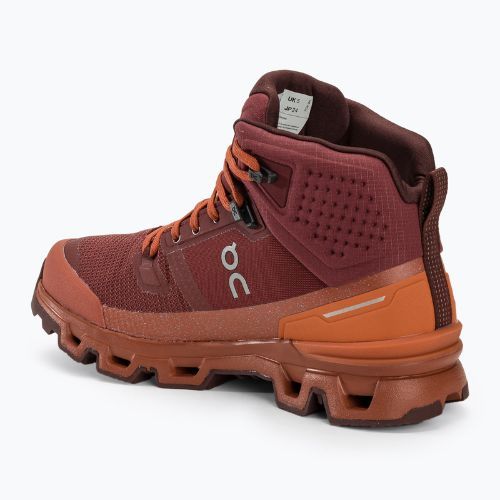Buty turystyczne damskie On Running Cloudrock 2 Waterproof beet/auburn