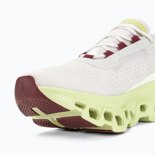 Buty do biegania damskie On Cloudmonster frost/acacia