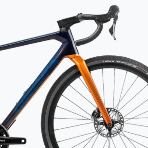 Rower gravelowy Orbea Terra M20 Team 2023 blue carbon/leo orange