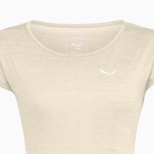 Koszulka damska Salewa Puez Melange Dry oatmeal melange