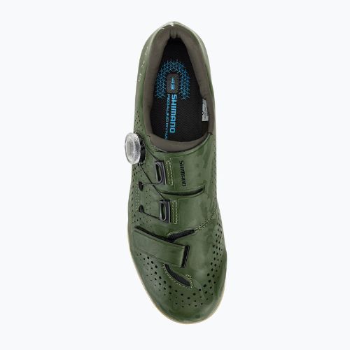 Buty gravelowe męskie Shimano SH-RX600 green