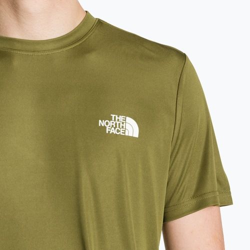 Koszulka treningowa męska The North Face Reaxion Red Box forest olive