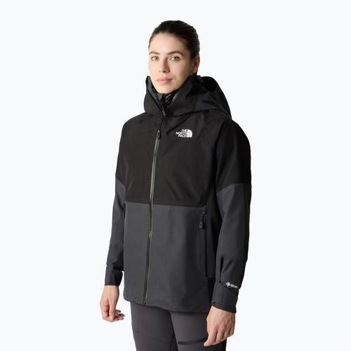 Kurtka przeciwdeszczowa damska The North Face Jazzi GTX asphalt grey/black