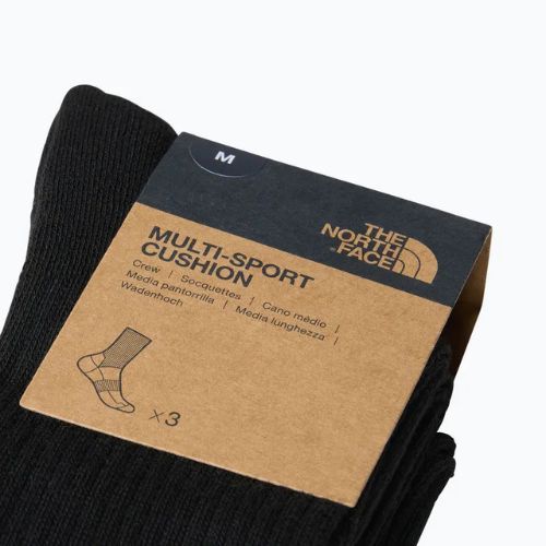 Skarpety The North Face Multi Sport Cush Crew Sock 3 pary black