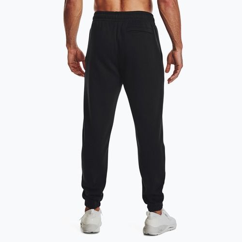 Spodnie treningowe męskie Under Armour Essential Fleece Joggers black/white