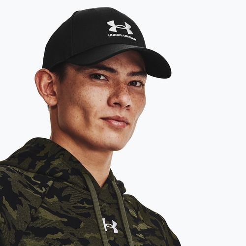 Czapka z daszkiem męska Under Armour Branded Lockup Adj black/white
