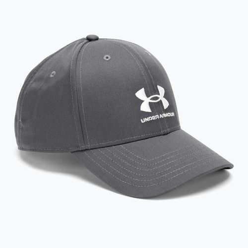 Czapka z daszkiem męska Under Armour Branded Lockup Adj pitch gray/white