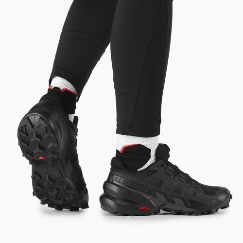 Buty do biegania damskie Salomon Speedcross 6 black/black/phantom