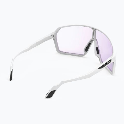 Okulary przeciwsłoneczne Rudy Project Spinshield white matte/impactx photochromatic 2 laser purple