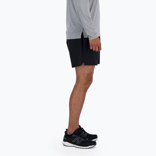 Spodenki męskie New Balance AC Seamless 5" Lined black