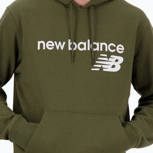 Bluza męska New Balance Core Fleece Hoodie dark moss