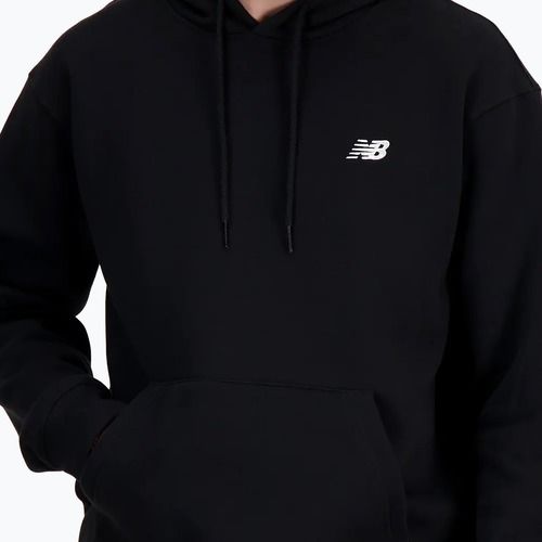 Bluza męska New Balance Small Logo French Terry Hoodie black
