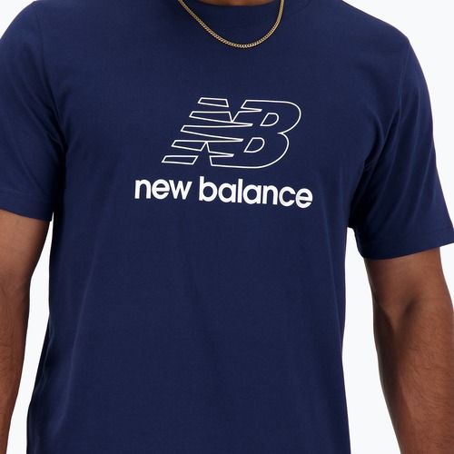 Koszulka męska New Balance Graphic V Flying nb navy
