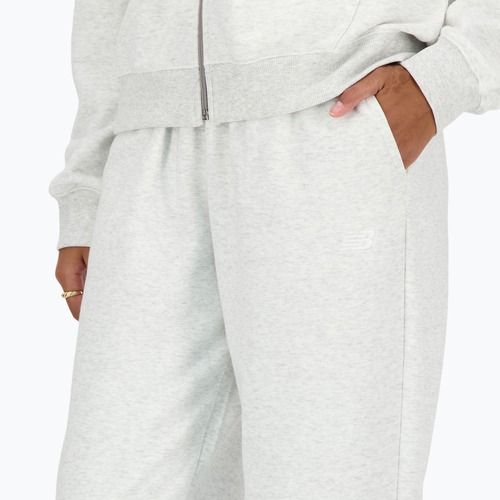 Spodnie damskie New Balance French Terry Jogger ashheath
