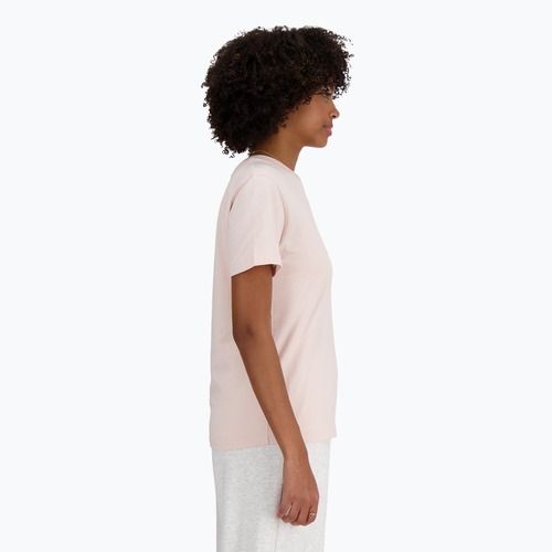 Koszulka damska New Balance Jersey Stacked Logo T-Shirt quartzpi