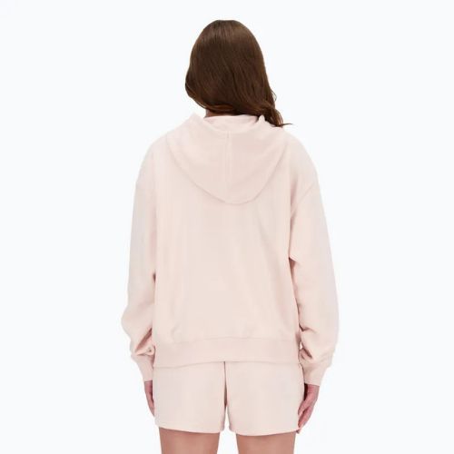 Bluza damska New Balance French Terry Small Logo Hoodie quartzpi