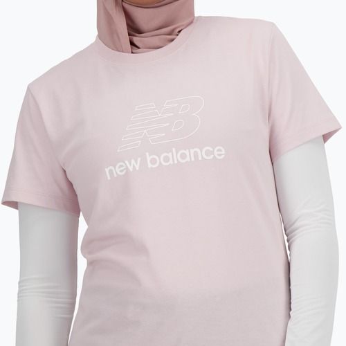 Koszulka damska New Balance Script Tee stonepin