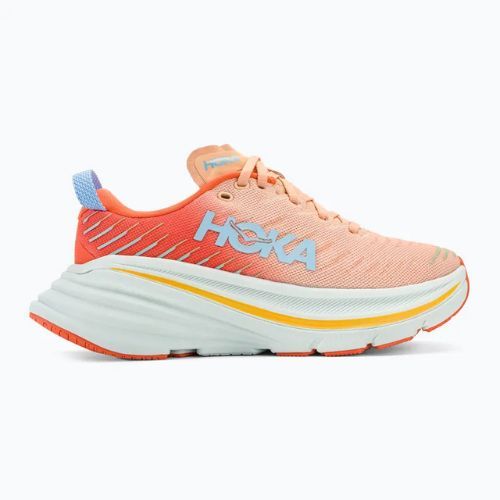 Buty do biegania damskie HOKA Bondi X caellia/peach parfait